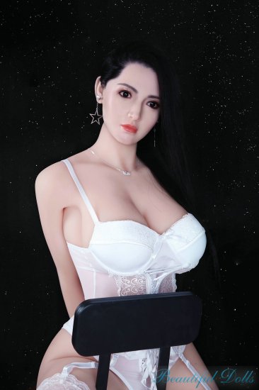 AF 166cm chubby sex doll Janet with silicone head