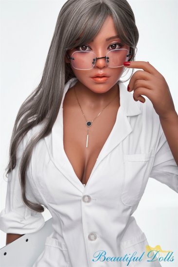 Irontech 164cm sex doll Gail with silicone head