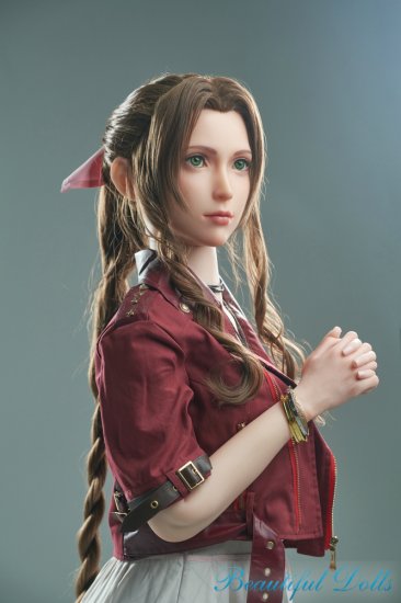 Game Lady Silicone sex doll 167cm Aerith from Final Fantasy