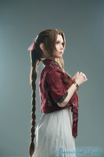 Game Lady Silicone sex doll 167cm Aerith from Final Fantasy