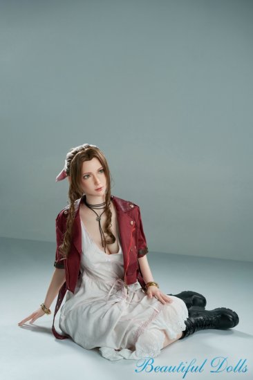 Game Lady Silicone sex doll 167cm Aerith from Final Fantasy