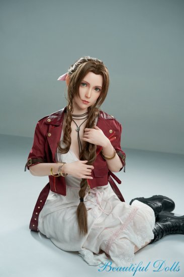 Game Lady Silicone sex doll 167cm Aerith from Final Fantasy