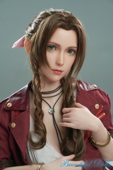 Game Lady Silicone sex doll 167cm Aerith from Final Fantasy