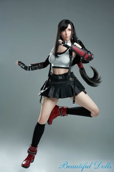 Game Lady Silicone sex doll 167cm Tifa from Final Fantasy