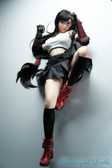 Game Lady Silicone sex doll 167cm Tifa from Final Fantasy