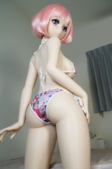 Piper 140m silicone anime doll Shiori with pink hair