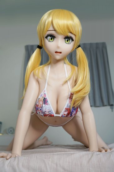 Piper 140m silicone anime doll Shiori with blonde hair