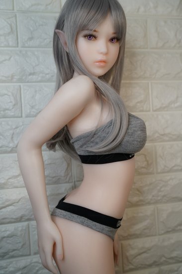 Piper 100cm Phoebe elf mini silicone doll with silver hair