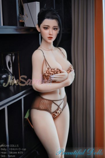 WM 164CM D cup sex doll Ann with Silicone head