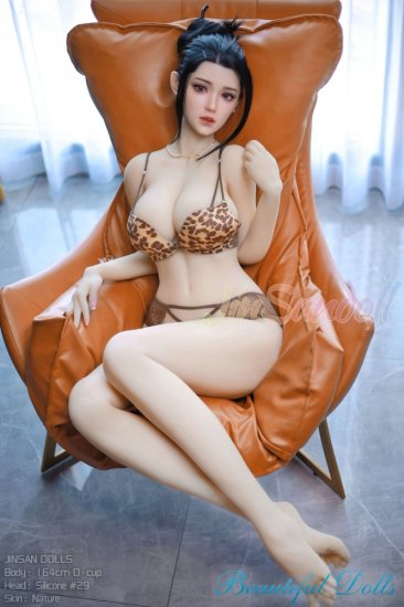 WM 164CM D cup sex doll Ann with Silicone head