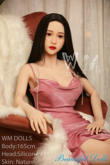 WM 165CM TPE SEX DOLL Hedwig Silicone Head