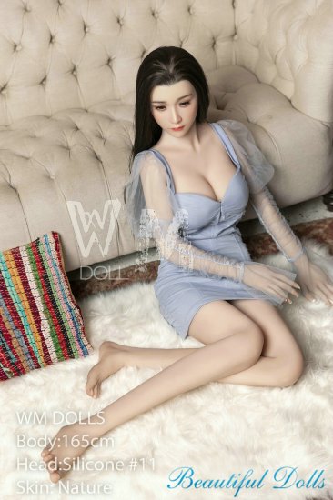 WM 165CM TPE SEX DOLL Hedwig Silicone Head