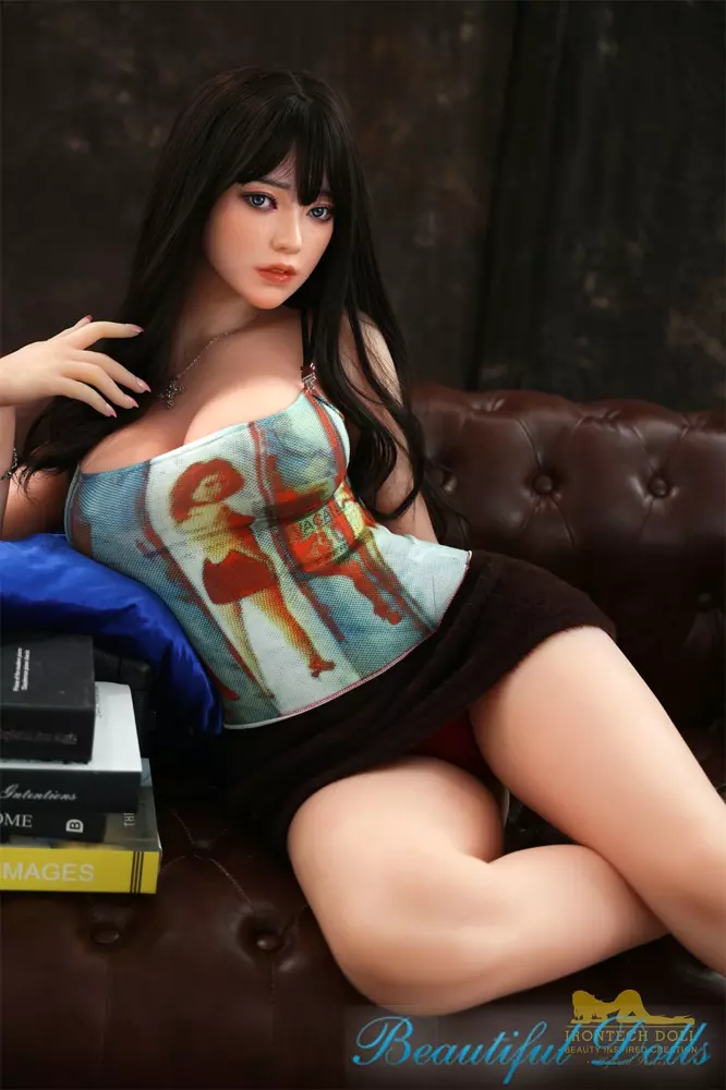 Irontech 161cm sex doll Eileen with silicon head