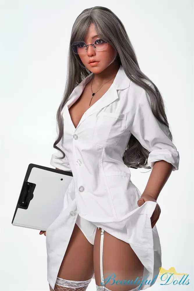 Irontech 164cm sex doll Gail with silicone head