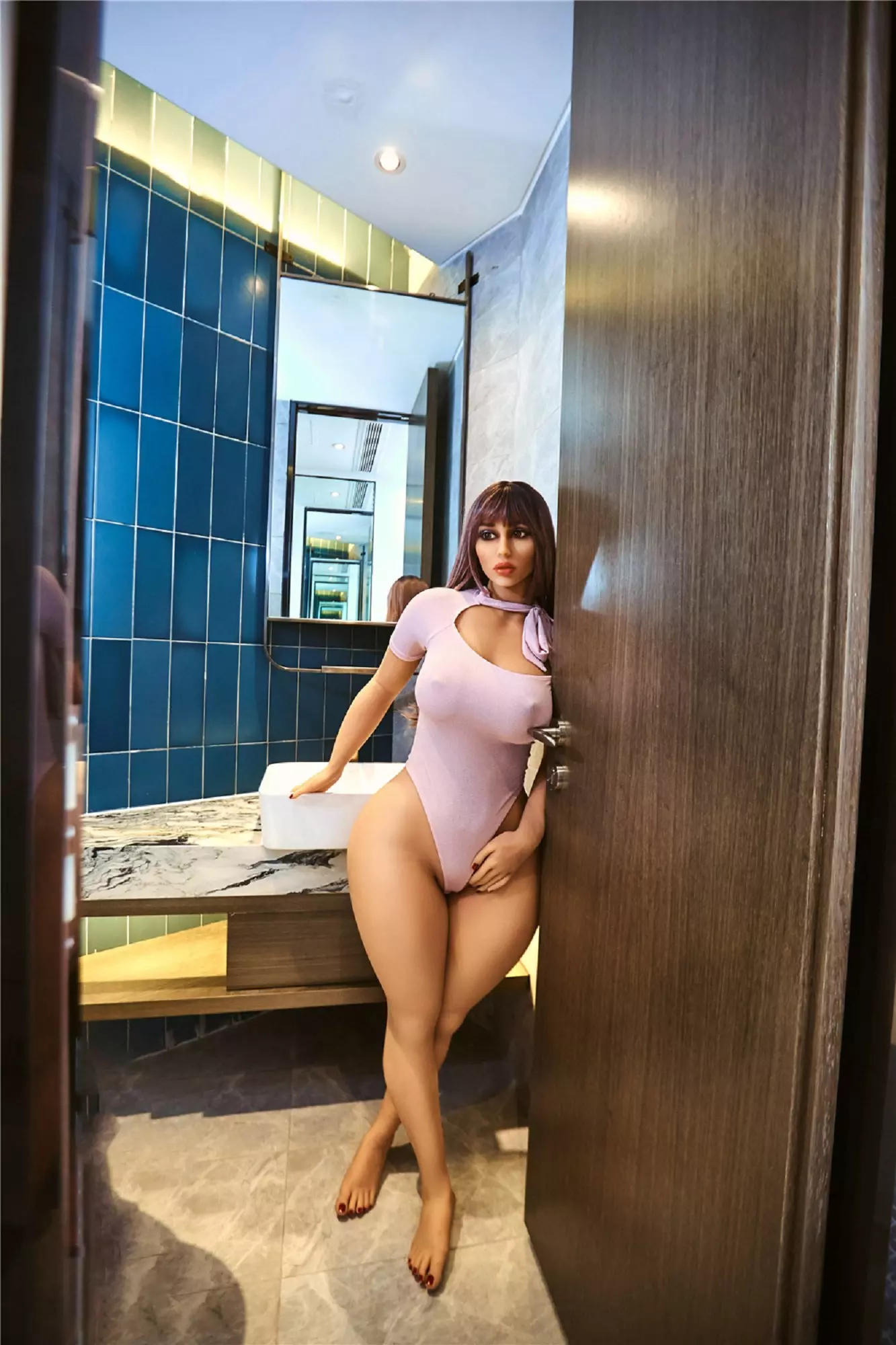 156cm Natalia Sexy chubby Sex Doll