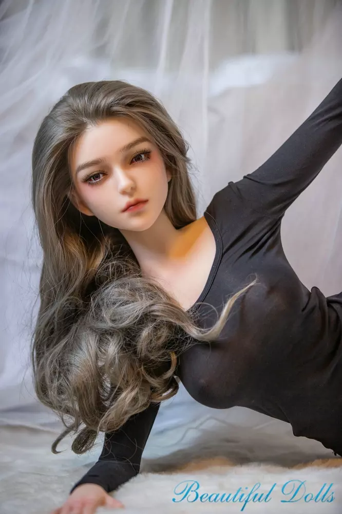 Qita sex doll 125cm Eartha with silicone head and plant hair