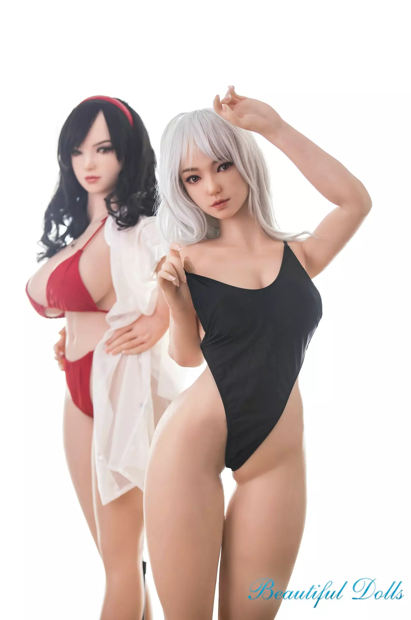 Sino Hazel and Helga twins Silicone sex doll