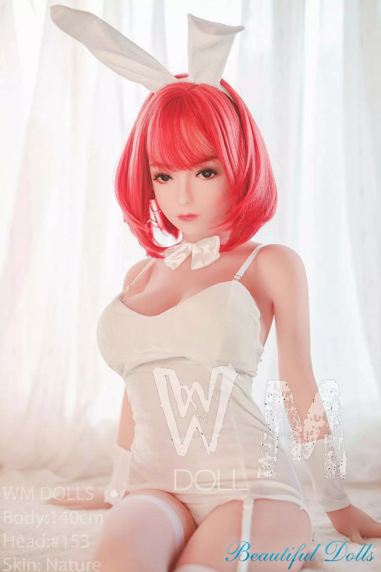 WM doll 140cm D cup Bunny girl sex doll