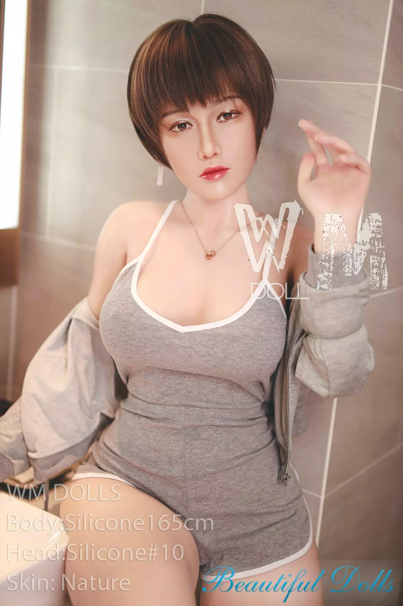 WM 165CM Silicone love doll SEX DOLL Joa