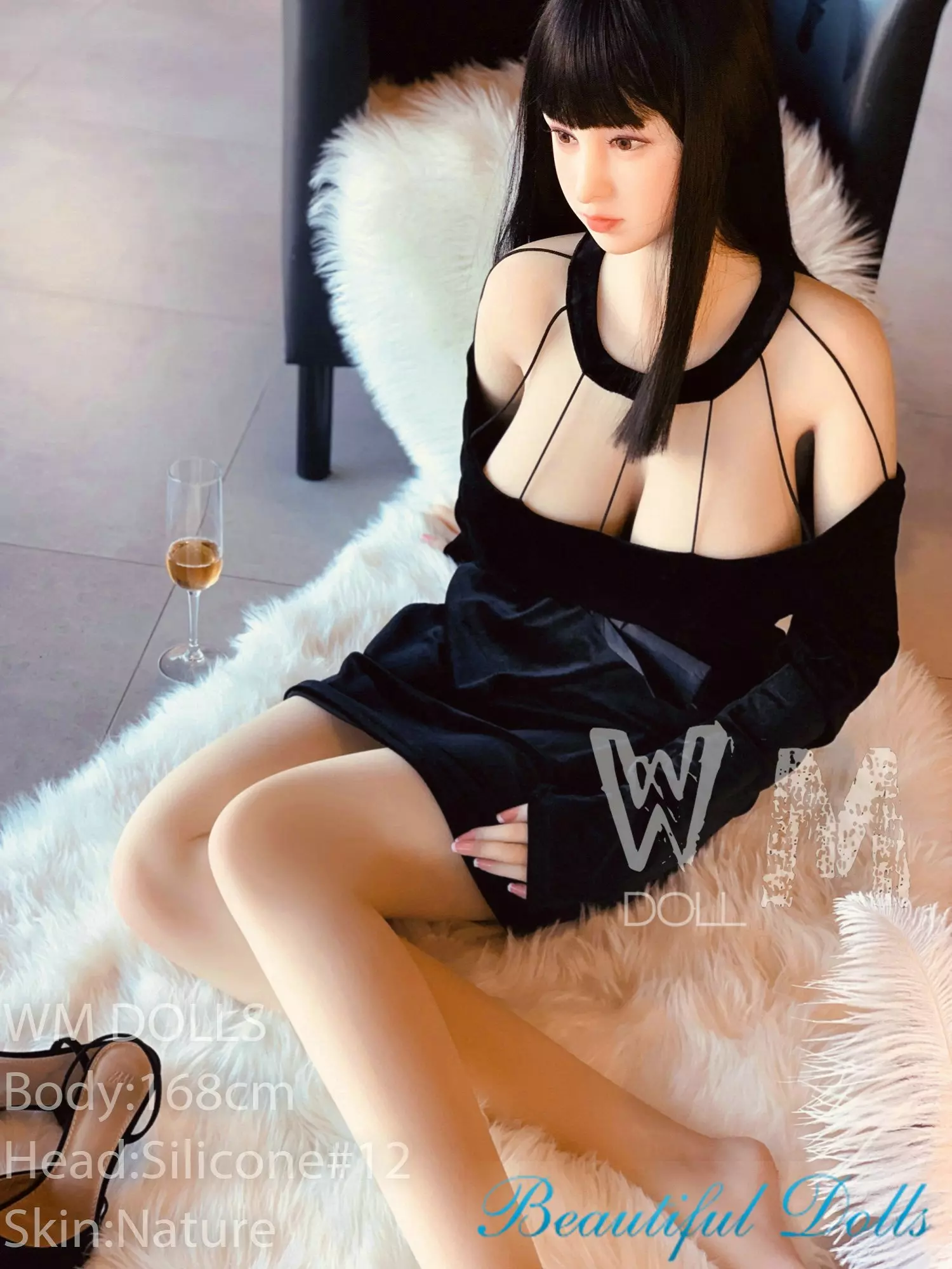 WM 168CM SEX DOLL Mamie Silicone Head