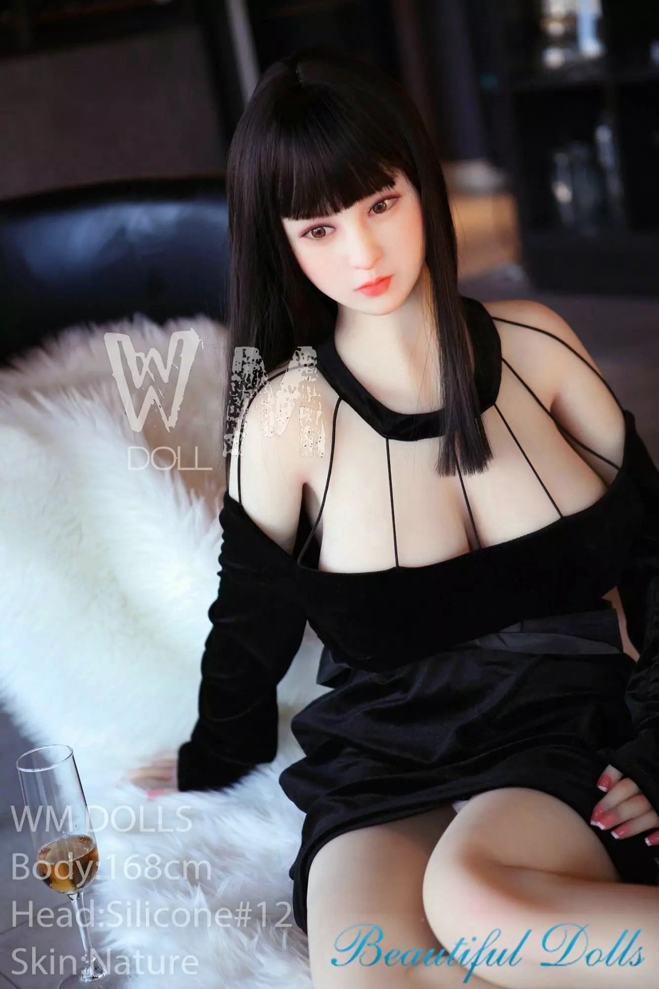 WM 168CM SEX DOLL Mamie Silicone Head