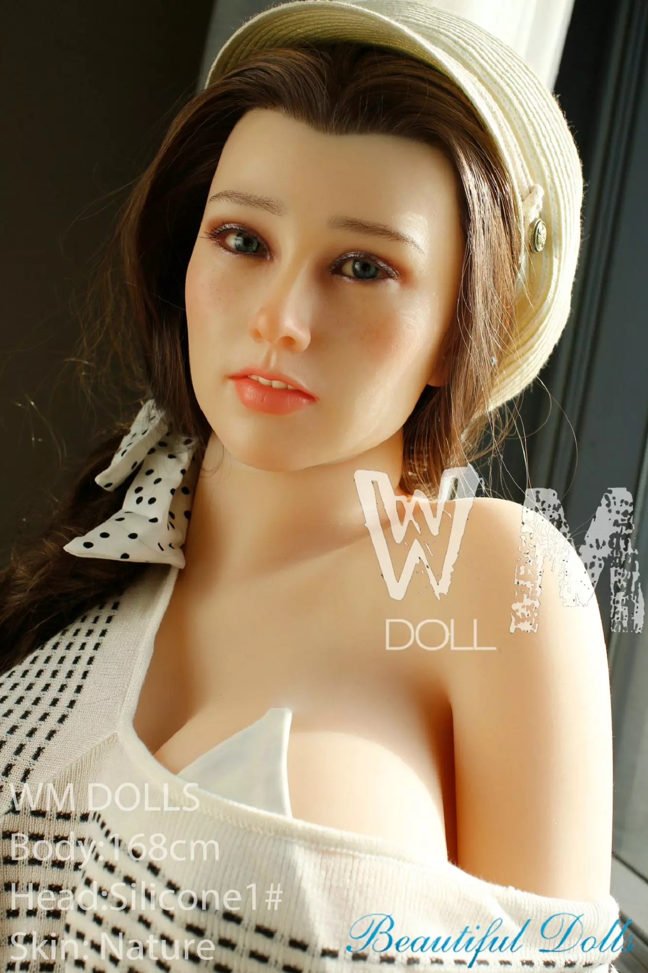 WM 168CM TPE SEX DOLL Jodie Silicone Head