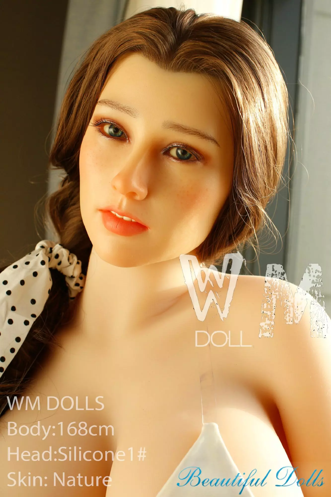 WM 168CM TPE SEX DOLL Jodie Silicone Head