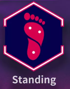 Stand up foot