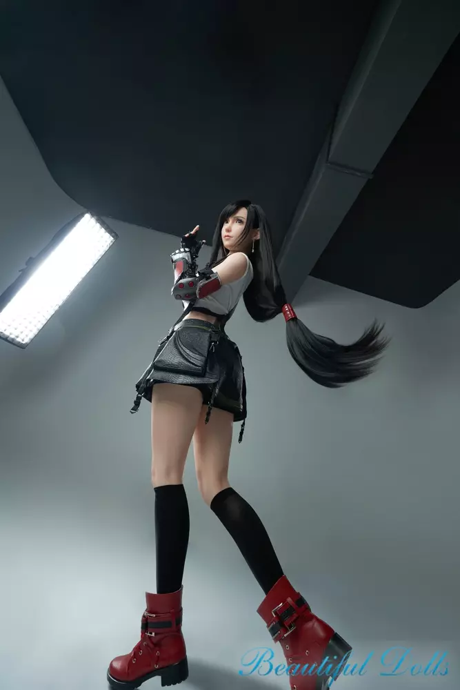 Game Lady Silicone sex doll 167cm Tifa from Final Fantasy