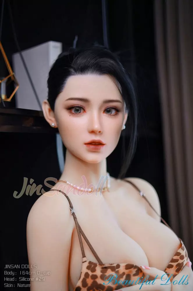 WM 164CM D cup sex doll Ann with Silicone head